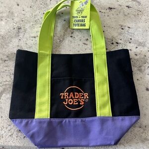 Trader Joe's Canvas Mini Tote Bag